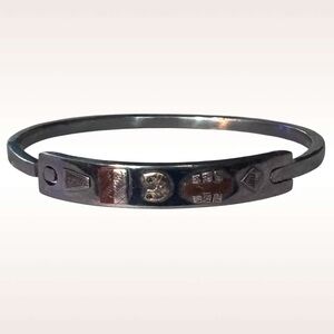 🌼Silver Tone & Copper Symbolic Bracelet